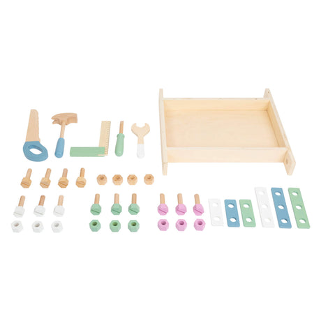 Small foot - banco de trabajo de madera nórdico, 30 uds.
