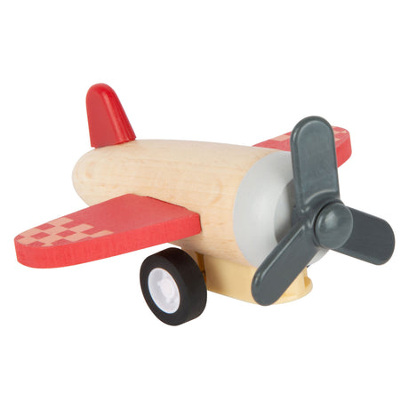 Small foot - cepillos de madera para tirar hacia atrás, juego de 3