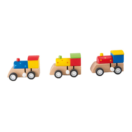Small foot - tren de madera de cuerda, por pieza