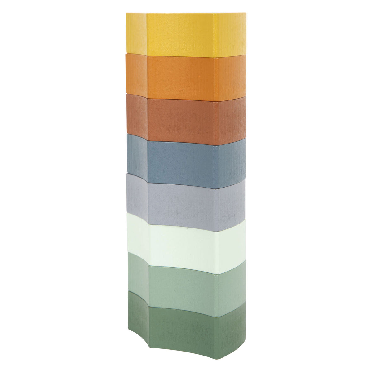 Small foot - rompecabezas de madera con forma de safari redondo, 24 uds.