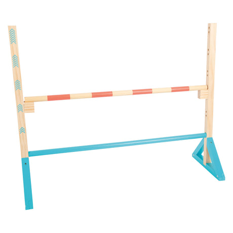 Pie pequeño - obstáculo de madera activo