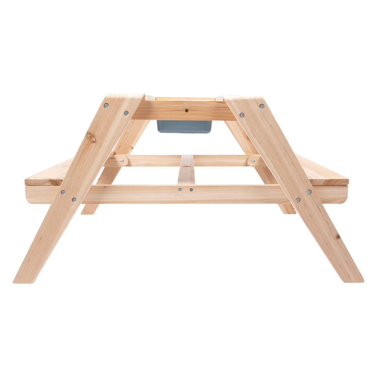 Small foot - mesa de picnic y barro de madera