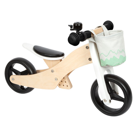 PIETO PIEJO - Entrenamiento de madera Balance de equilibrio de triciclo 2in1 Saliege Club