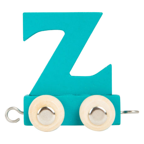 Small foot - tren de letras de madera color - z