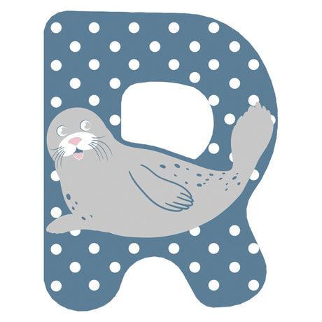 Small foot - letra infantil animal de madera - r