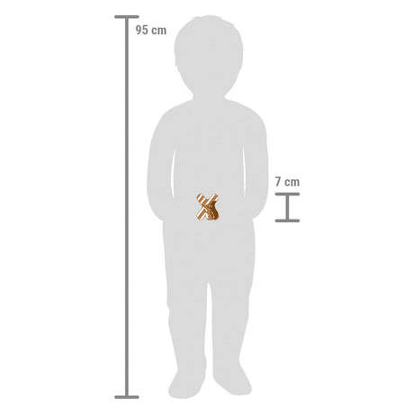Small foot - letra infantil animal de madera - x