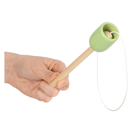 Small foot - Juego de atrapar la pelota de madera, juego de 4