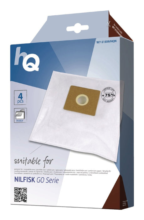 HQ W7-51559 N Bolsa para aspiradora Nilfisk Serie Go