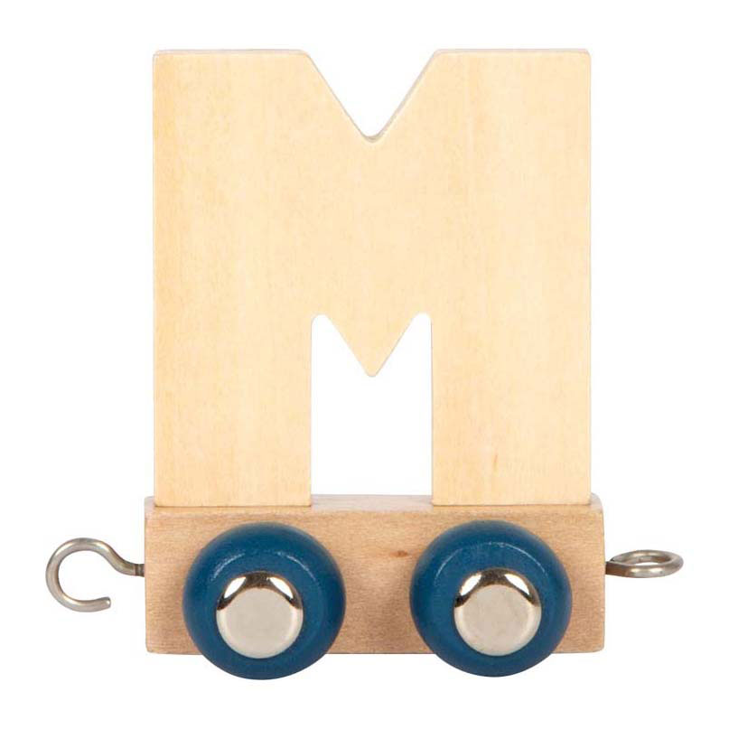 Small foot - tren de letras de madera polar - m