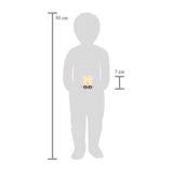 Small foot - tren de letras de madera polar - m