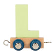 Small foot - tren de letras de madera polar - l