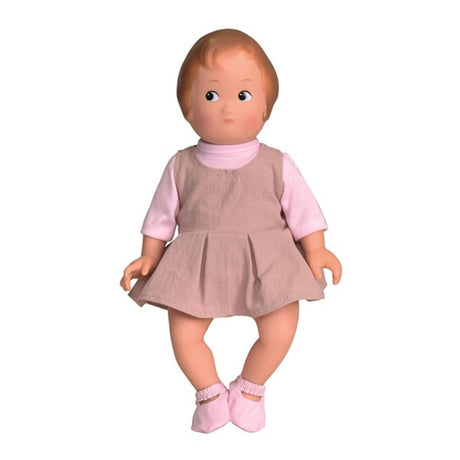 Muñeca bebé mila. pintado a mano. 32cm. 1+