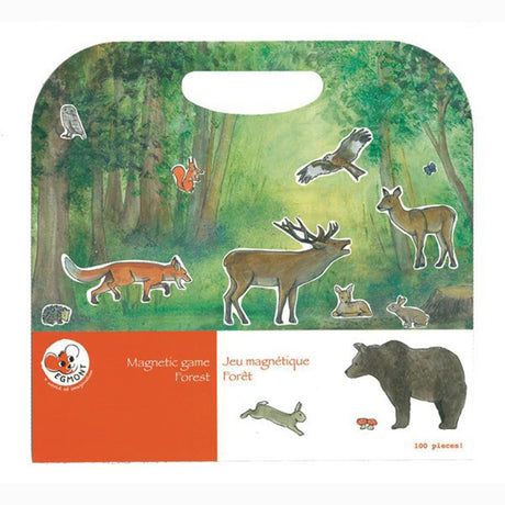 Bosque de juego magnético de Egmont. 25x24x1cm. 3+