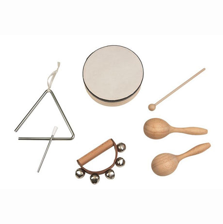 Conjunto de instrumentos Egmont. 6 piezas.23x16x9