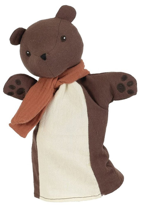 Oso animal guante Egmont. 29x19x6cm. 0+
