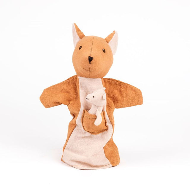 Canguro títere de mano Egmont. 28cm. 0+