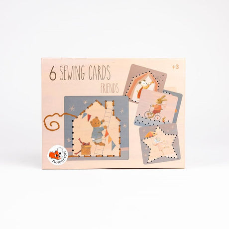 Egmont ensartando tarjetas amigos. 6 piezas. 25