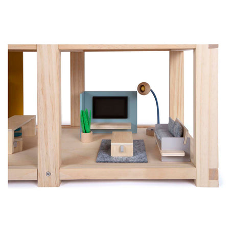 Small foot - casa de muñecas de madera con muebles