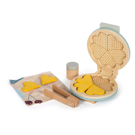 Small foot - Juego de gofres de madera, 10 piezas.