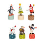 Small foot - expositor figuras de danza navideña e invernal, 12 uds.