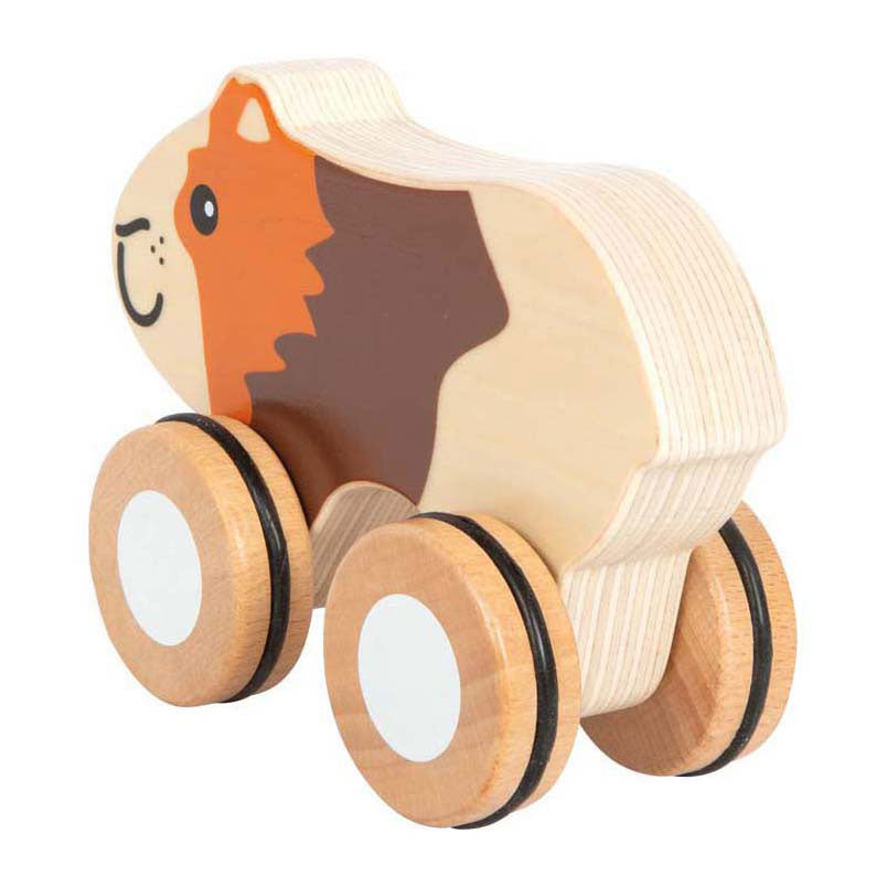 Small foot - conejillo de indias de madera para arrastrar