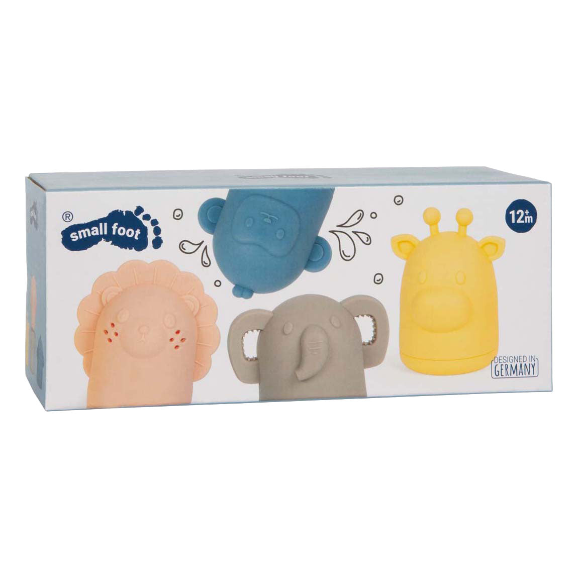 Pie pequeño - juguete de baño de silicona