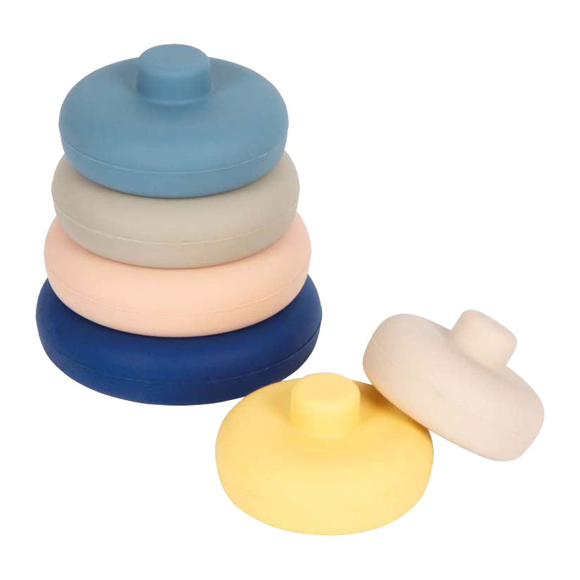 Small foot - torre apilable de silicona