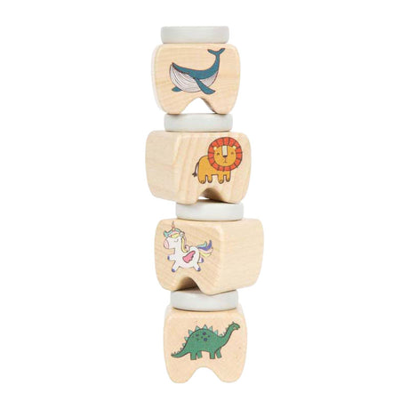 Small foot - cajas de madera para dientes de leche - 4 uds.