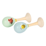 Small foot - maracas de madera tiny friends - 2 uds.