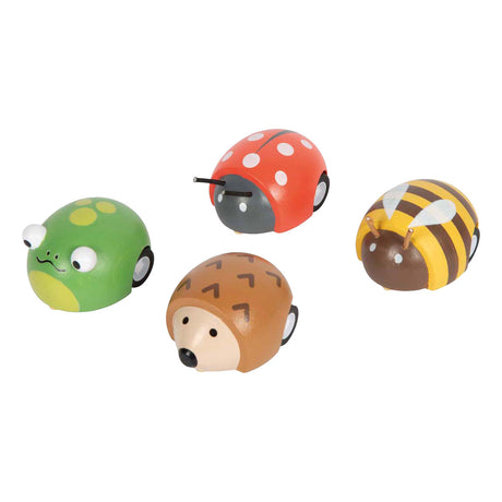 Small foot - animales de madera extraíbles tiny friends - 12 uds.