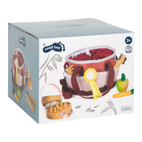 Small foot - set de cuidado de caballos con bolsa