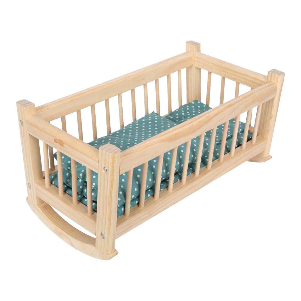 Small foot - cuna de madera para muñecas
