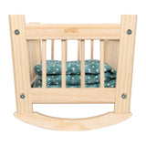 Small foot - cuna de madera para muñecas