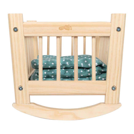 Small foot - cuna de madera para muñecas