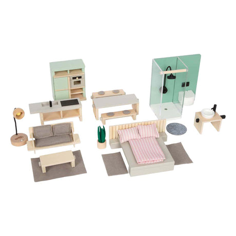Small foot - conjunto de muebles para casa de muñecas estilo escandinavo