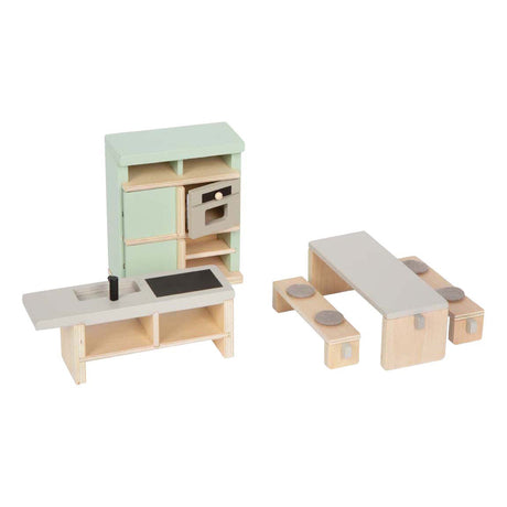 Small foot - conjunto de muebles para casa de muñecas estilo escandinavo