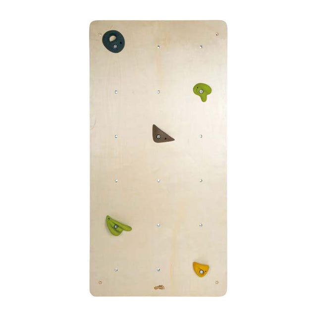 Small foot - muro de escalada de madera con piedras para trepar