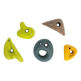 Small foot - muro de escalada de madera con piedras para trepar