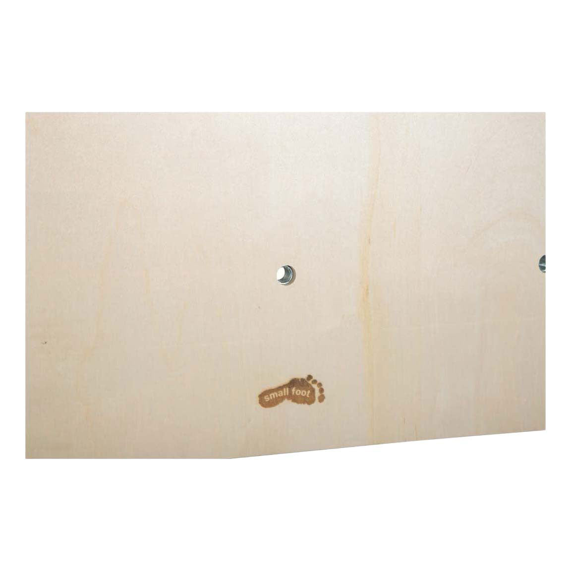 Small foot - muro de escalada de madera con piedras para trepar