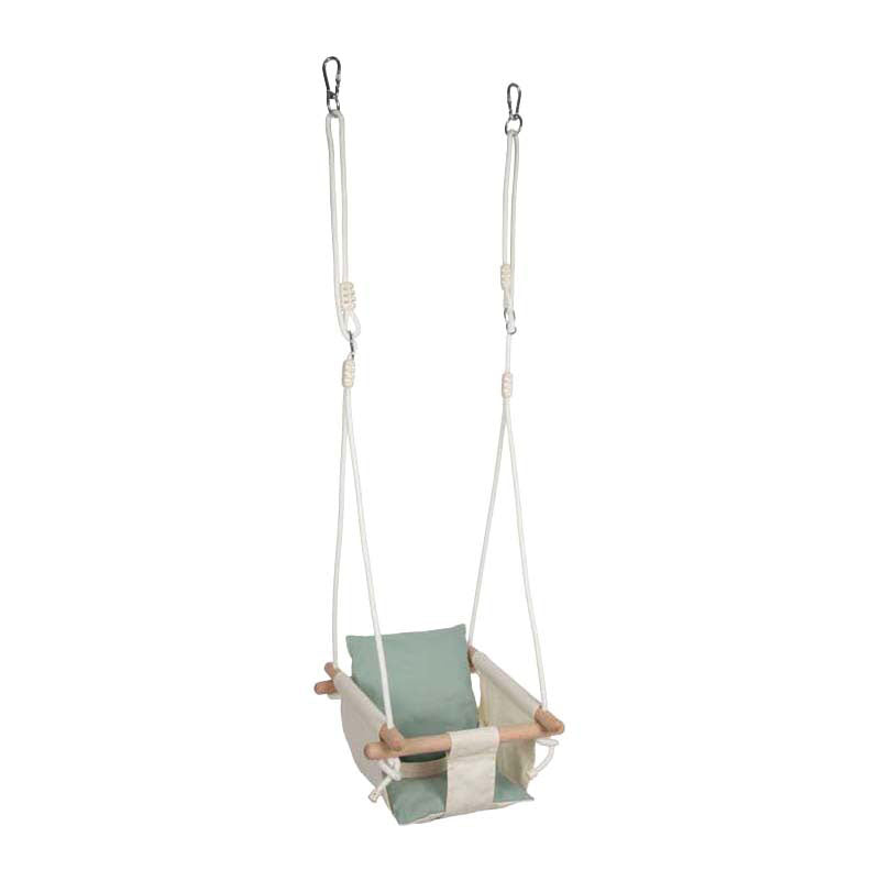 Pie pequeño - columpio de madera para bebés