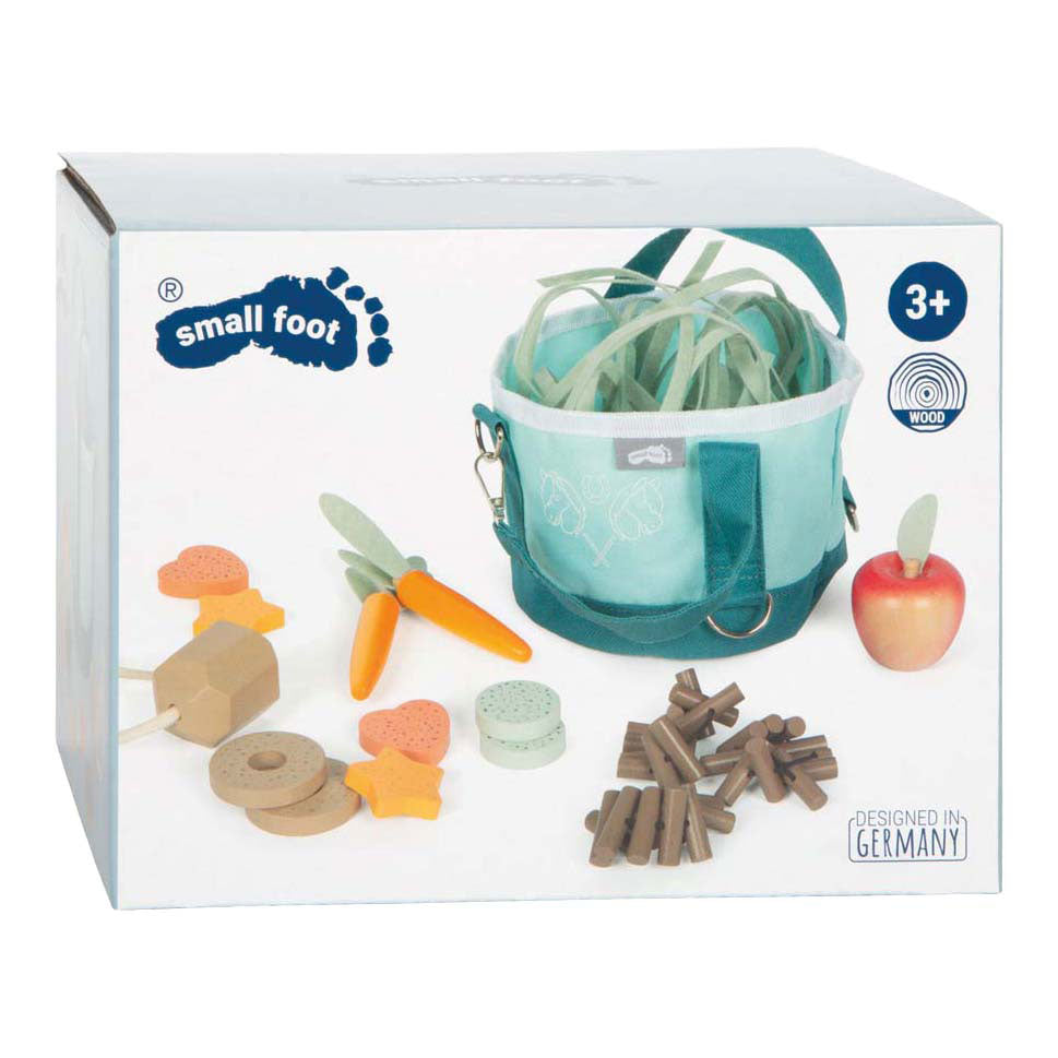Small foot - set de alimentación para caballos con bolsa