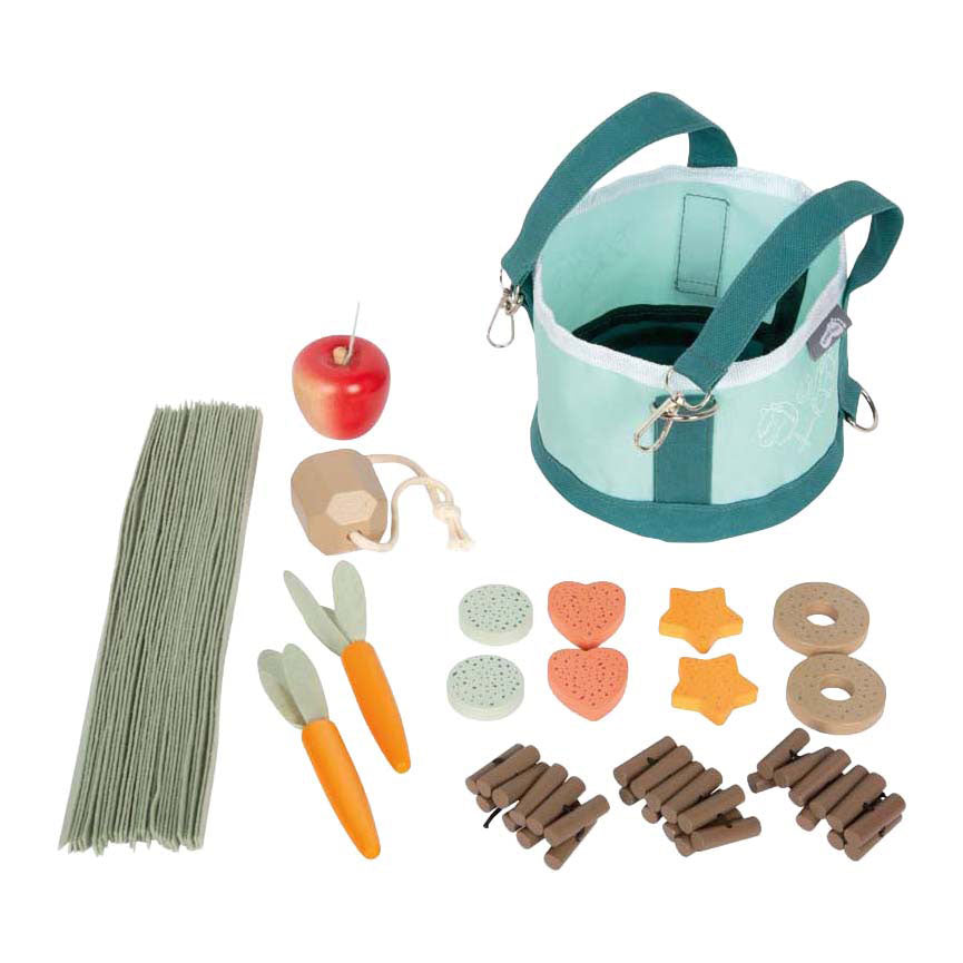 Small foot - set de alimentación para caballos con bolsa