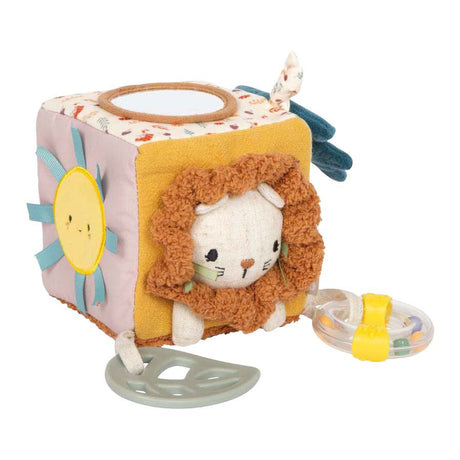 Small foot - cubo de tela león pequeño