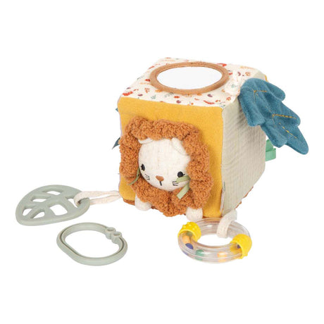 Small foot - cubo de tela león pequeño
