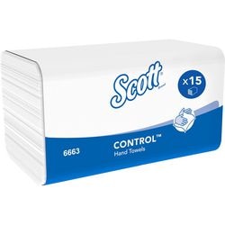 Toallas de papel scott control 6663 papel
