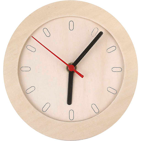 Empresa creativa https: www.cchobby.nl reloj-con-marco-de-madera-d-15-cm-1-pieza