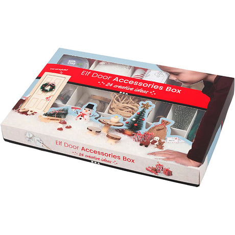 Empresa creativa https: www.cchobby.nl Accesorios para gnomos navideños, 1 juego