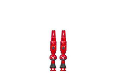 Válvula muc-off tubeless big bore lite pequeña válvula presta francesa roja 30mm