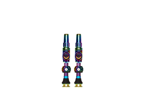 Válvula muc-off tubeless big bore lite válvula presta francesa iridiscente media 35 mm