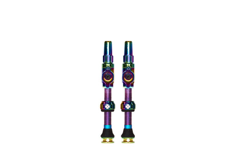 Muc-off big bore lite - válvula sin cámara - presta - 45 mm - iridiscente - diseño sin núcleo - flujo de aire máximo